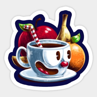 Still Life Cup Sticker